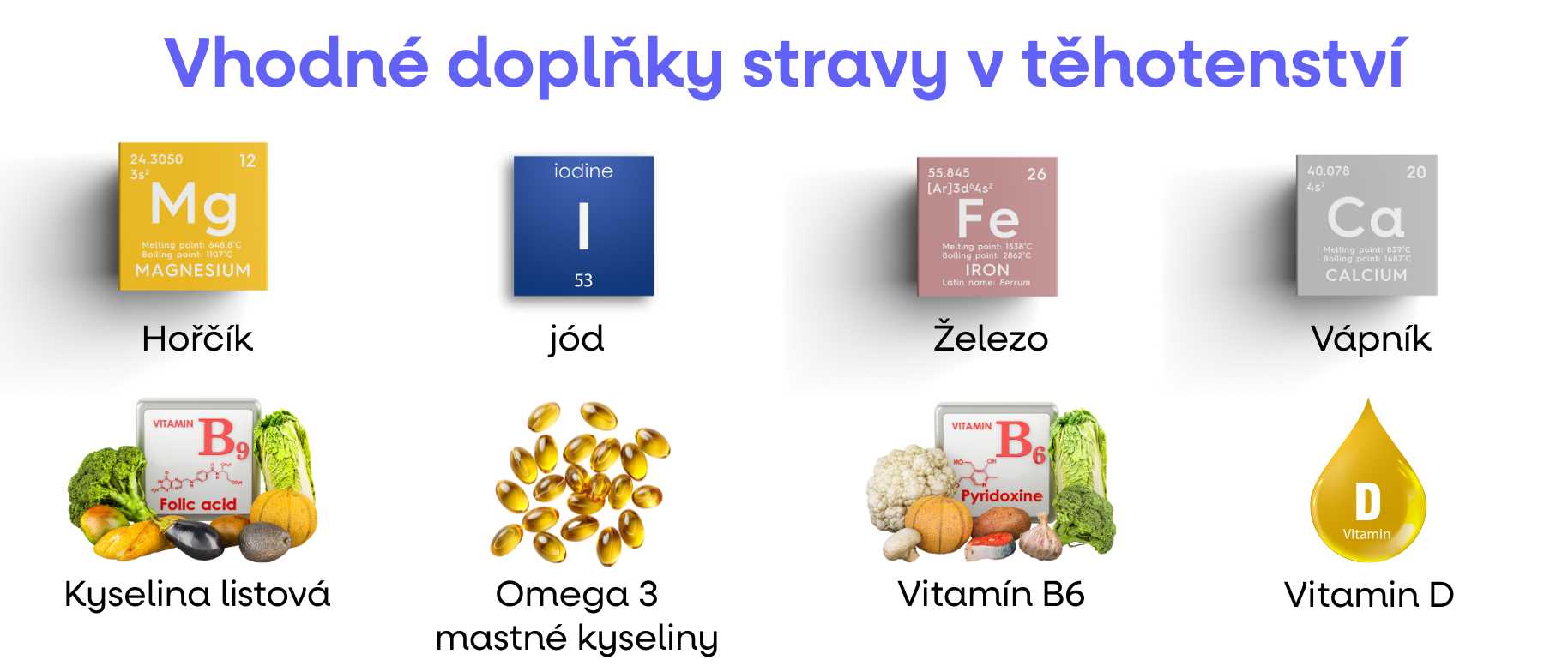 vhodne doplnky tehotenstvi